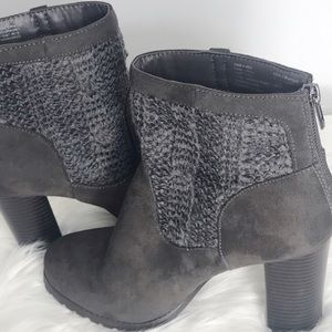 Juicy Couture Gray Ankle Boots